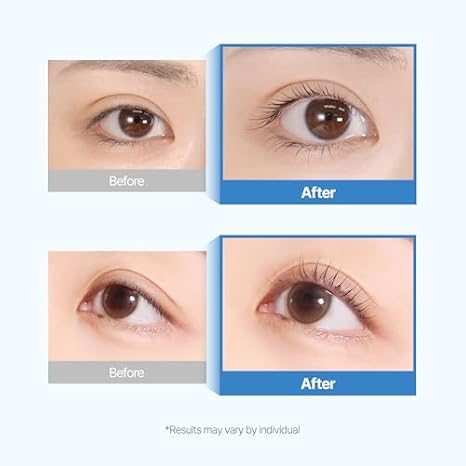COSNORI Eyelash Lift Kit & Lash Growth Serum DIY Lash Perm Set with No-Glue Rods, Nourishing Serum for Longer, Fuller Lashes