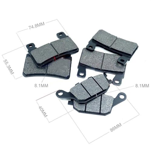 Plaquettes de frein de rechange CBR600F haute performance moto