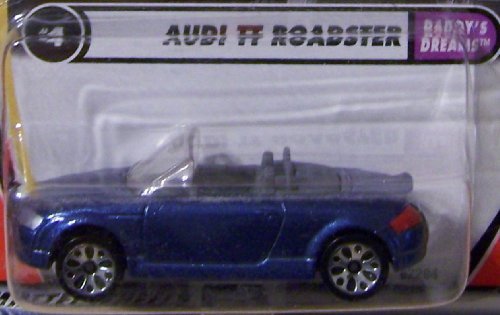 Matchbox Audi TT Roadster escala 1:64 azul miniatura 3