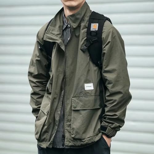 Windbreaker Gothic Clothes Streetwear Bomber Cyberpunk Tactical Techwear Zipper Jacket Flight Jackets for Men2