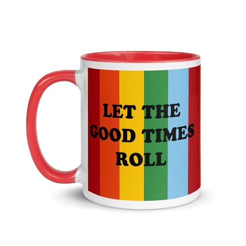 Taza Peanuts Snoopy Let the Good Times Roll Bicolor miniatura 1