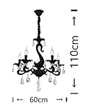 Zoom IMG-1 millelucciole lampadario sospeso classico con Zoom IMG-1 millelucciole lampadario sospeso classico con