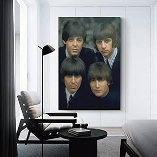 Poster Beatles 1965 – Peinture décorative sur toile – Affiches murales et d’art – Impression moderne pour chambre à… - Les Beatles, Paul McCartney, John Lennon, RIngo Starr, George Harrison Poster Beatles 1965 - Peinture décorative sur toile - Affiches murales et d'art - Impression moderne pour chambre à… – Image 3