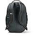 Under Armour Adult Hustle 4.0 Backpack , Pitch Gray (012)/Silver , One Size