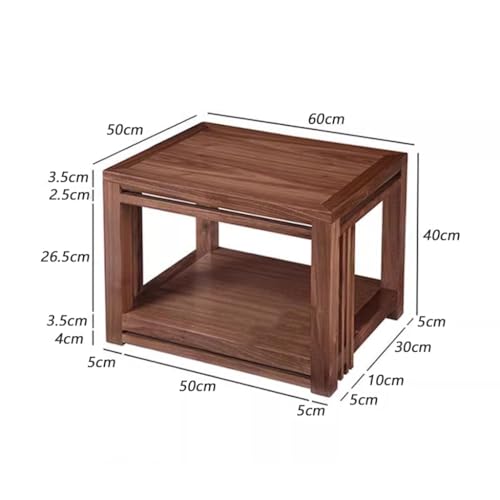 Étagère HiFi table basse 2 niveaux pour décodeur Sky Box et imprimante - 3