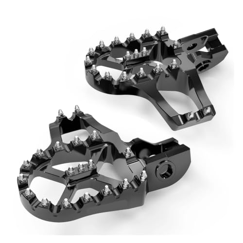 Repose-pieds Husqvarna FE 501 élargis contre la fatigue des pieds