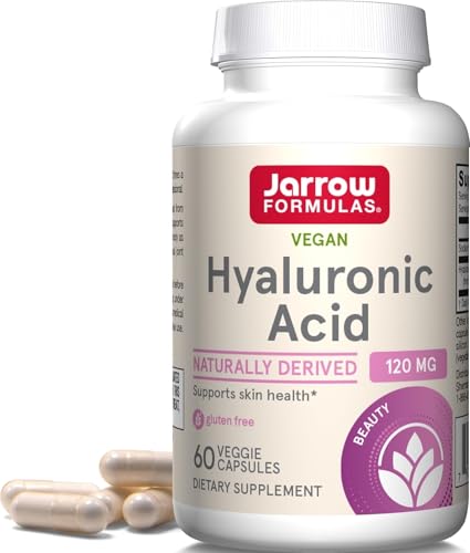 Jarrow Hyaluronic Acid 120 mg, Dietary Supplement, 60 Capsules - image 1