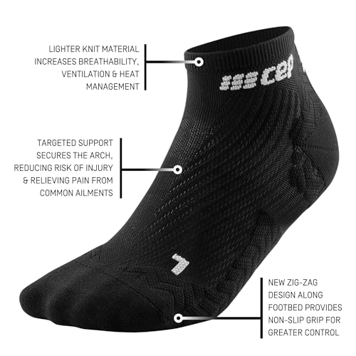 Image of CEP 2024 Ultralight Low Cut Socks for Women - Lightweight Athletic Compression Ankle Socks with Ultimate Breathability