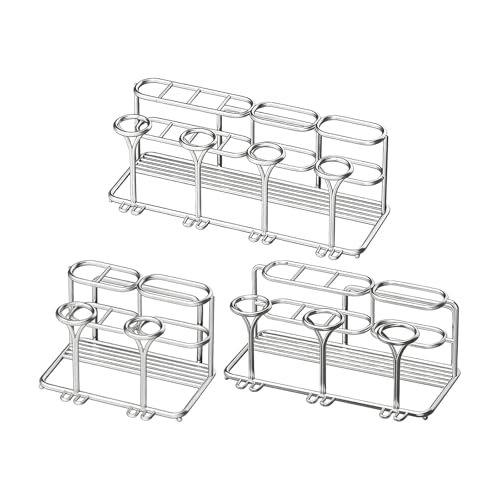 Accessoire de rangement pour brosse à dents et dentifrice inox - 6