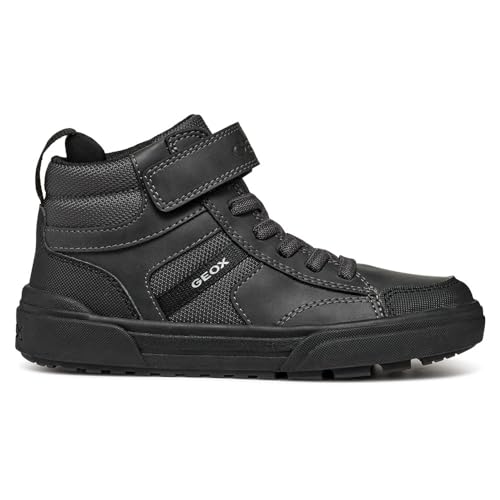 Basket Garçon Geox J Weemble Fini Les Lacets Défaits Chaussure Résistante