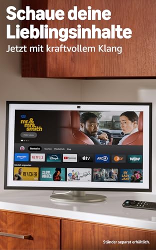 Amazon Echo Show 21 (neueste generation) | Beeindruckendes 21-Zoll-Smart-Display mit integriertem Fire TV, kraftvollem Klang… – Ansicht 4