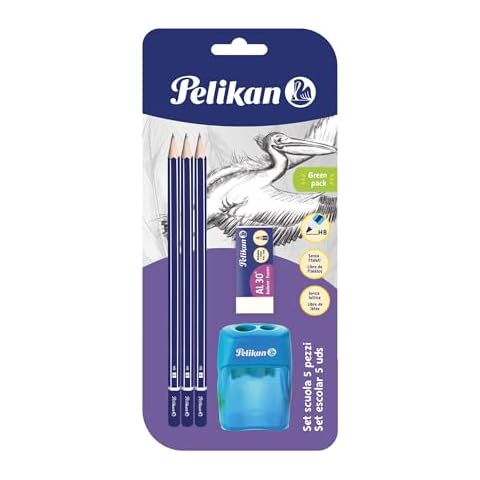 Pelikan - Graphite Pencils, FSC Certified Wood Wood Shaft Painted Hexagonal Section Cover