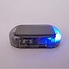 Car Alarm LED Light Solar Security Warning Dummy System Anti-theft Flash Blinking Lamp Blue #5