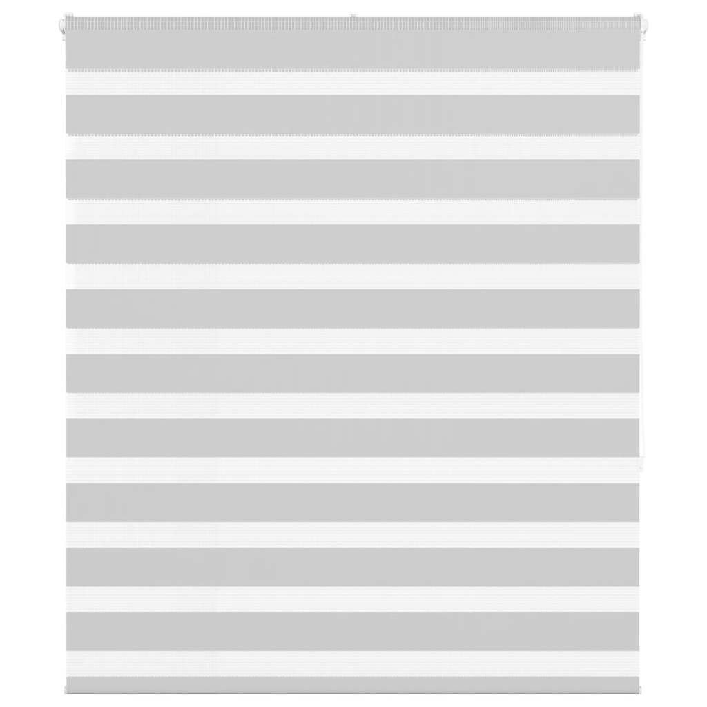 VIDAXL - Zebra Blind - 135x150 cm - Grey