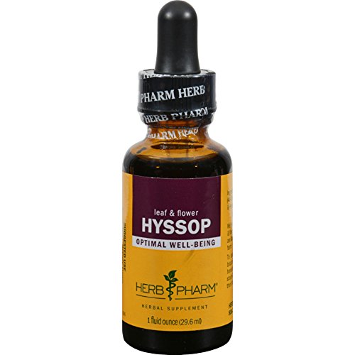 Herb Pharm Certified Organic Hyssop Liquid Extract - 1 Ounce