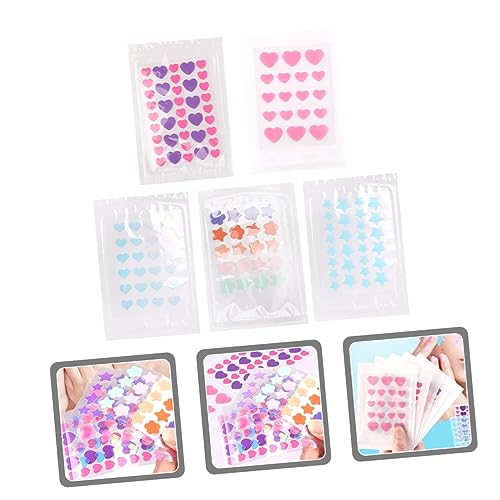 FRCOLOR 5 Lenços Removedores De Toupeira Facial Remover Remendo Marcas De Ferramenta Remover Remendo