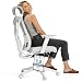 Produktbild Desktronic Verstellbarer ergonomischer Bürostuhl | Schreibtischstuhl mit Lendenwirbelstütze - rückenfreundlich- Computerstuhl höhenverstellbar & rückenschonend - breites Polster SitPro (Grau)