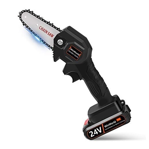 N/H Electric Cordless Hand Saw Cordless, Portable Handheld Chainsaw Wood Cutter Rechargeable Battery-Powered, Handheld Chainsaw for Daily Use