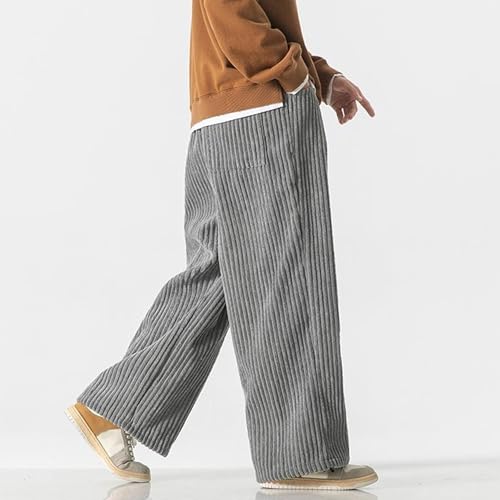 Pantalón Casual Elástico para Hombre Talle XX-Large Gris miniatura 4