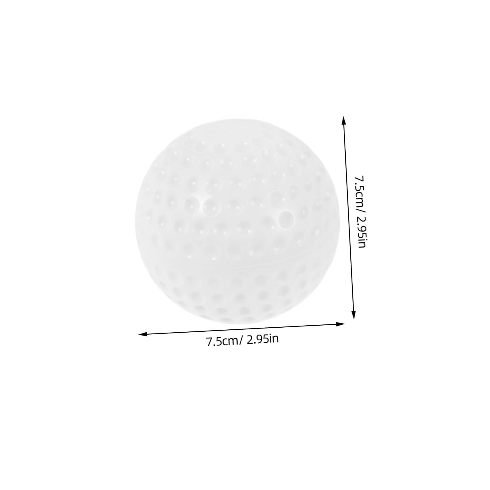 BESPORTBLE 4pcs Competition Playing Baseballs Training Baseball Competition Baseballs Baseball Ball Replacement Outdoor Practice Balls Portable Practice Baseballs Softball Balls Pu White