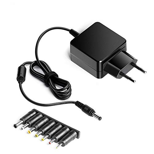 HKY 12V universele AC-adapter adapter oplader oplaadkabel voor Apeman, Philips, DBPower, WONNIE, Sony Blu Ray Player draagbare dvd-speler