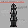 BDSMLOVE groß Analplug Φ 7,5 CM,riesen Buttplug Analdildo XXL Analspielzeuge Fisting Sexspielzeug Analdehner Anal Expander erotisches Sex Spielzeug ab 18 für Paare Frauen Männer extrem (Schwarz) #4