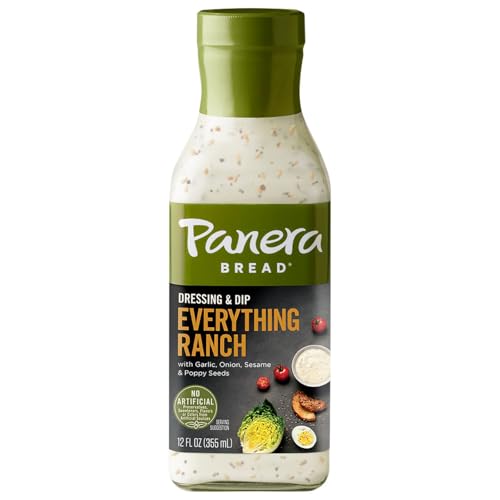 Panera Bread, Everything Ranch Dressing, 12 Fl Oz