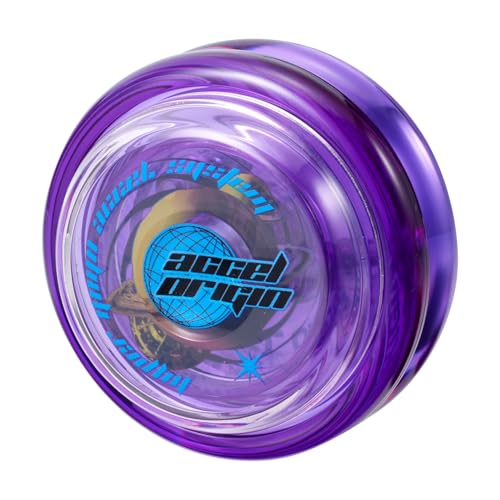 Miniatura 3 de Bandai 60005 Accel Hyper Yoyó Morado, Juego de Habilidad, Yoyo optimo para Niños de 8 Años,con su Sistema Accel, pon a Prueba Todos los Trucos de Forma Sencilla y rápida
