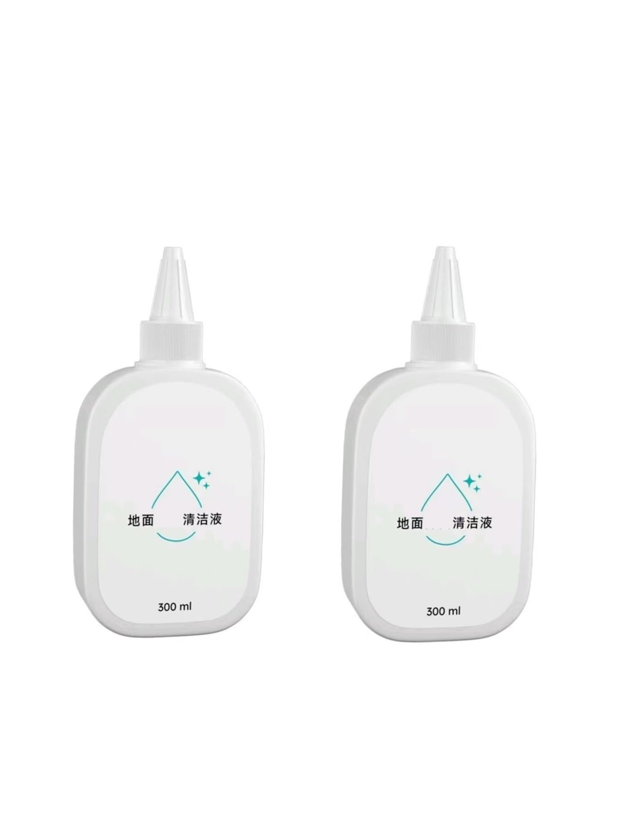10.14 FL,OZ （300ml），Líquido limpiador de pisos。Compatible para MACH。Accesorios for aspiradoras robot(2pcs)