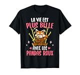 Grapheino Co. T-shirts Panda Roux très Drôles