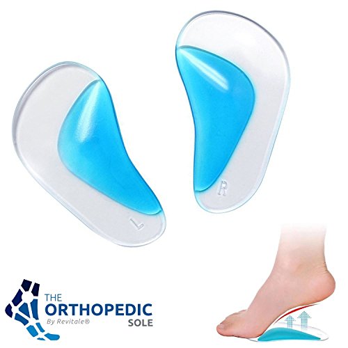 Revitale Orthopedische Gel ondersteuning boog inlegzolen (1 paar)