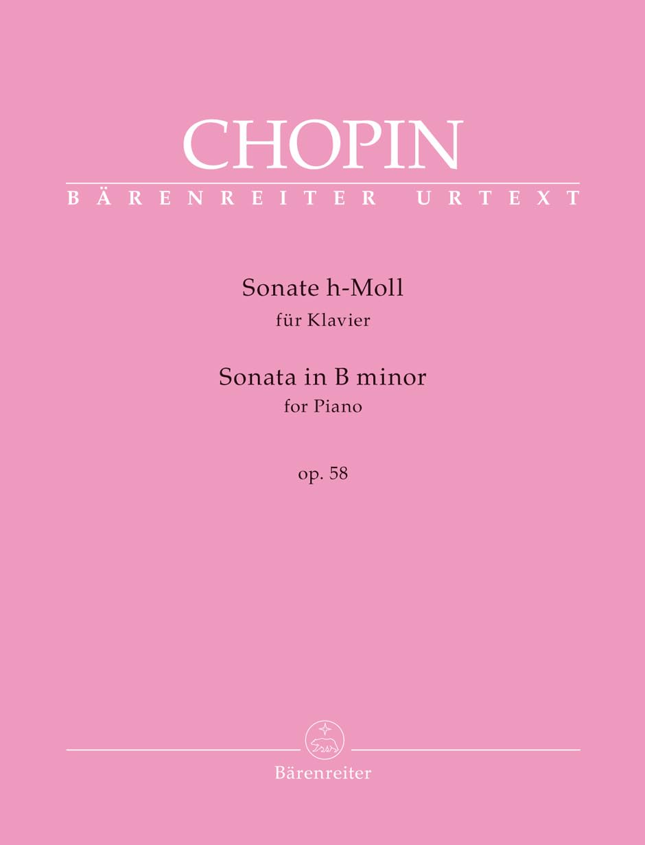 Sonata for Piano in B minor Op.58: Spielpartitur