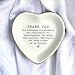 HatafaFurni Thank You Gift, Heart Ring Dish, Jewelry Dish, Jewelry Storage, Gift To Say Thank You, Friend Appreciation, Wedding Gift, Mother's Day Gift, Bridal Shower Gift For Her, Aunt Teacher Gifts