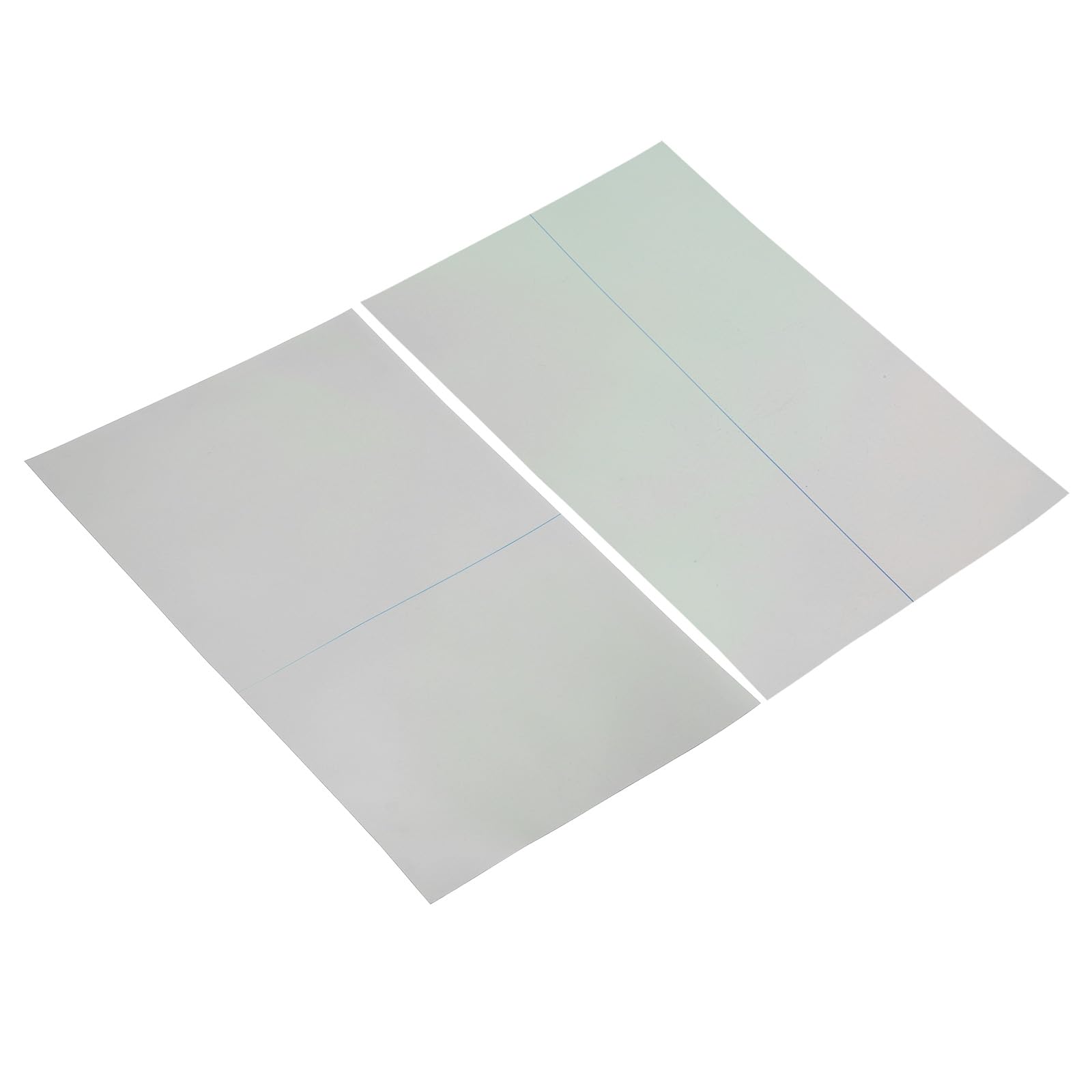 PATIKIL 20x30cm Polarisé Film Feuilles, 2 Paquet Adhésif Polariseur Linéaire Polarisant Filtre pour Écran Photographie Éclairage, 0/90 Degré