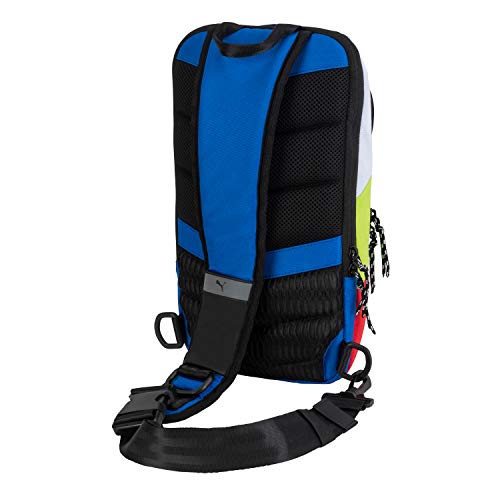 PUMA Forecast Multitude Backpack Sling Shoulder Bag (Blue Multi, One Size)3