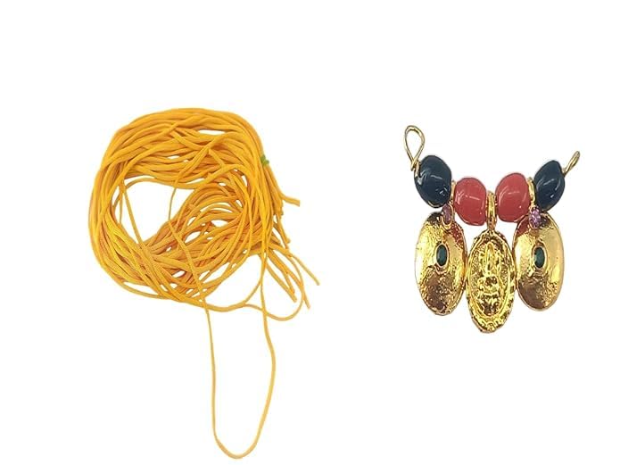 pmw Lakshmi Thallibottu Mangal Sutra and with yellow Thaddu(Pack of 1)-picture-8