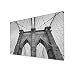 brightmaison City & Architecture Collection 79x55 Extra Large Canvas Wall Photo Art (Brooklyn Bridge)
