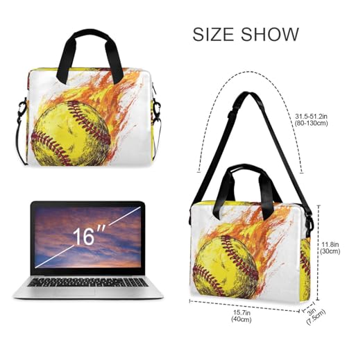 Bolso maletín para laptop portátil ALAZA 15.6 pulg miniatura 5