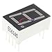 Reland Sun 10PCS 1bit 2bit 3bit 4bit Common Anode Common Cathode Positive Digital Tube 0.56 in Red LED Digit 7 Segment (Common Cathode 1 bit)