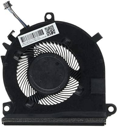 GENERIC Replacement Laptop CPU Cooling Fan for Compatible HP Pavilion Gaming 15-EC 15-EC0013DX L77560-001 Cooler (Black)