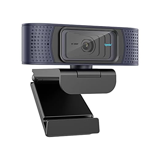 HD Webcam 1080P with Privacy Shutter, Streaming Web Camera with Dual Microphones, Autofocus Webcam for Gaming Conferencing, Laptop or Desktop Webcam, USB Computer Camera for Mac Skype OBS YouTube