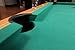 Mizerak Dynasty Space Saver 6.5' Billiard Table with Leg Levelers, Automatic Ball Return, and Classic Green Nylon Cloth