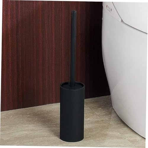 Brosse de nettoyage pour WC COLLBATH anti-odeur avec support élégant design noir - 6