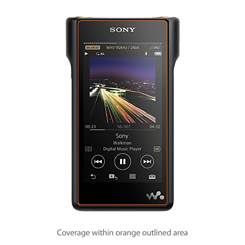 Protector de Pantalla BoxWave para Sony NW-WM1A, 2 unidades miniatura 2