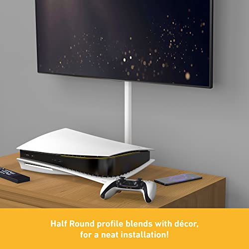 Image of D-Line Oak Wood Effect Cable Cover On Wall, 1 Meter Medium Size Channel For Hiding And Hiding Wires, Cables Or Wires, Cable Management, 30mm(W) x 15mm(H)