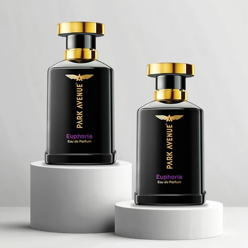 Image of Park Avenue Luxury Perfume Gift Set for Men | 2 x 100ml | Euphoria | Long Lasting EDP | Ambery Woody | Premium Fragrance