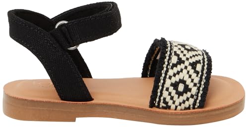 TOMS Girl's Ankle-Strap Wedge Sandal4
