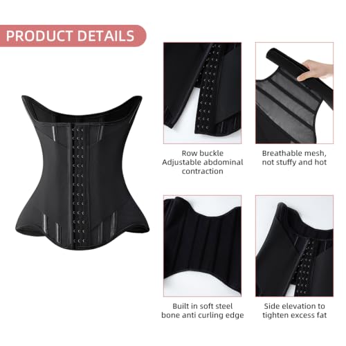Image of Waist Trainer for Women Corset Shapewear Workout Waist Cincher