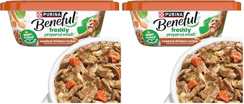 Image of Beneful Purina Gravy Wet Dog Food, Prepared Meals Roasted Chicken Recipe - (8) 10 oz. Tubs (Pack of 2)