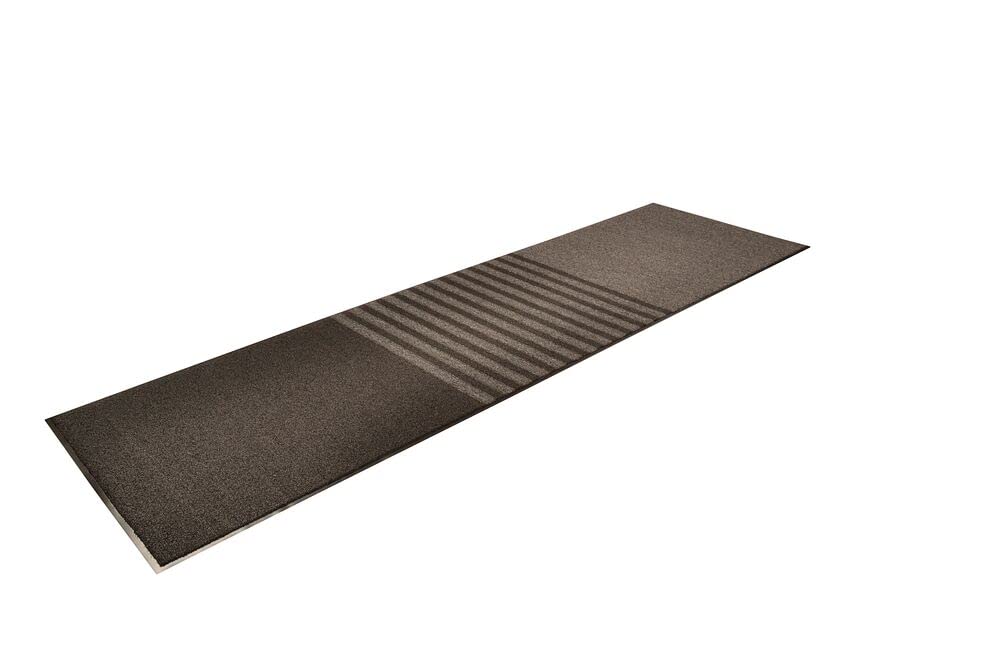 NoTrax 137 Opera™ Vinyl Backed Entrance Mat, for Home or Office, 6' X 12' Charcoal Black